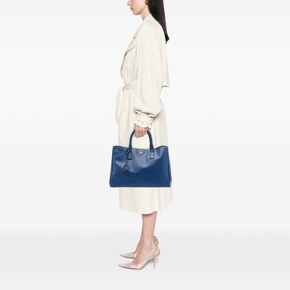 Pre-Loved Prada Large Saffiano Lux Galleria Satchel - Picture 6 of 6